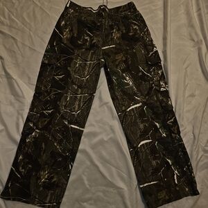 Fashion Nova Women's Woodland Camo Cargo Pants